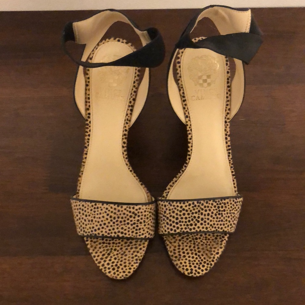 Vince Camuto Leopard Heels